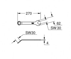 LLAVE PARA TUERCAS 3/4